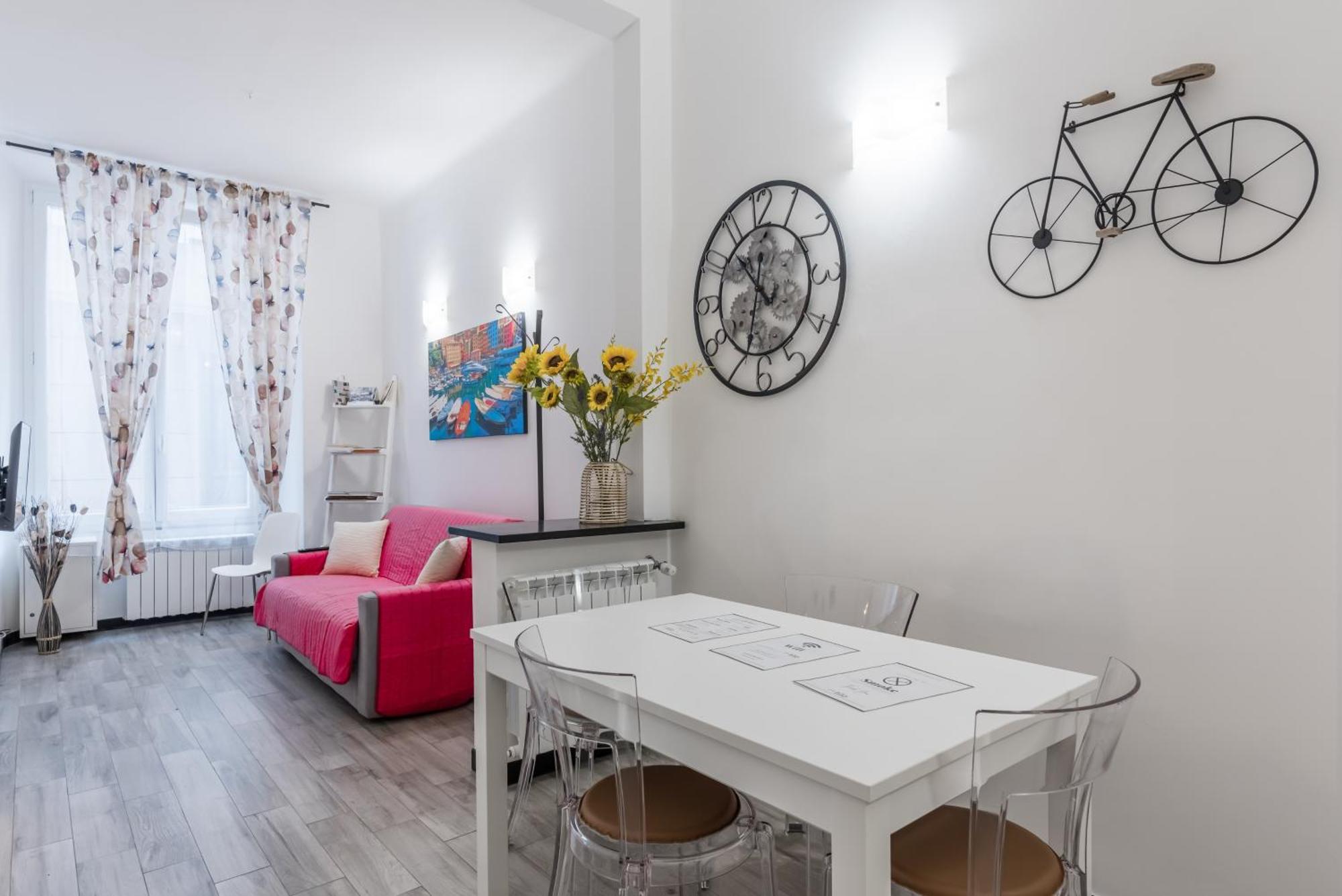 Acquario 5 Minuti, 1Br , Free A-C, Wifi & Netflix "City Center" By Tilo ジェノヴァ エクステリア 写真